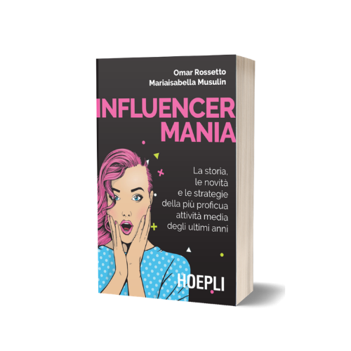 Libro Influencermania, ed. Hoepli